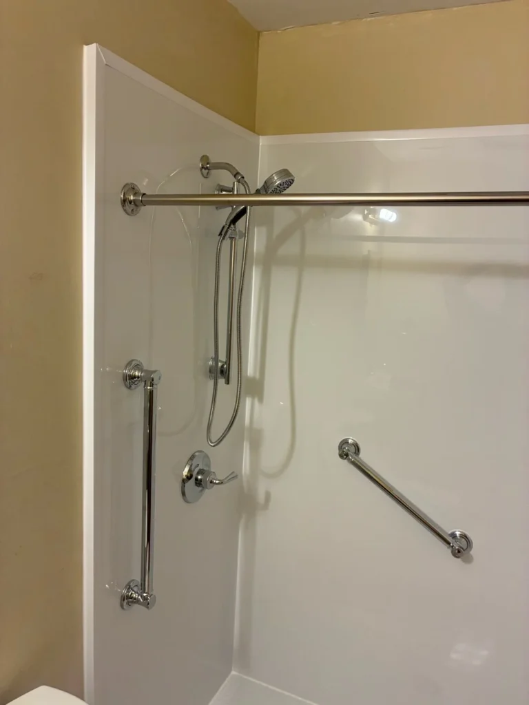 After Tub to Shower Conversion in Augusta, GA