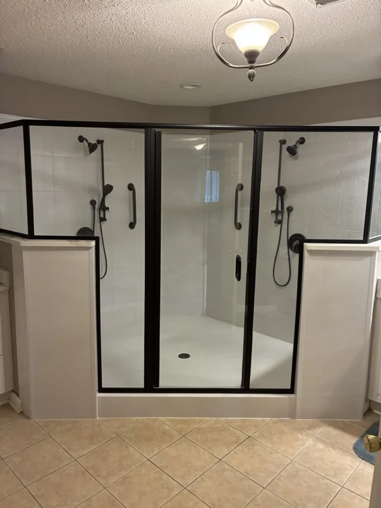 After Tub to Shower Conversion in Bartlett, TN