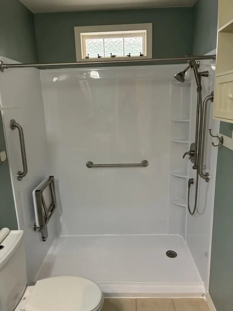 After Tub to Shower Conversion in Judsonia, AR