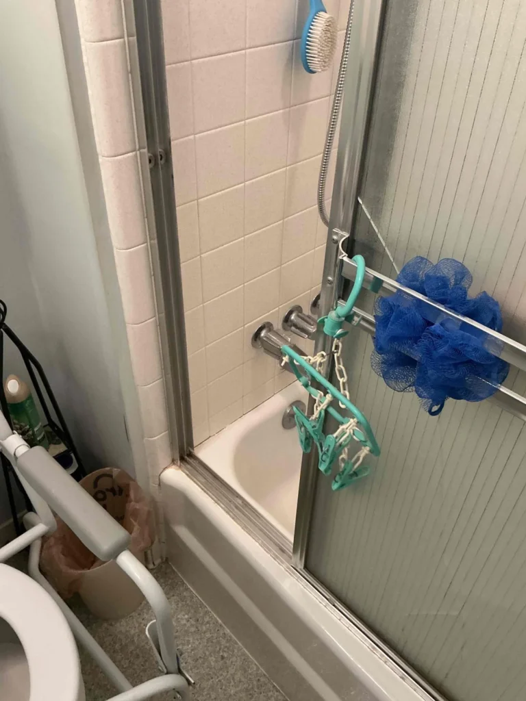 Before Shower Remodeling in Kingsport, TN