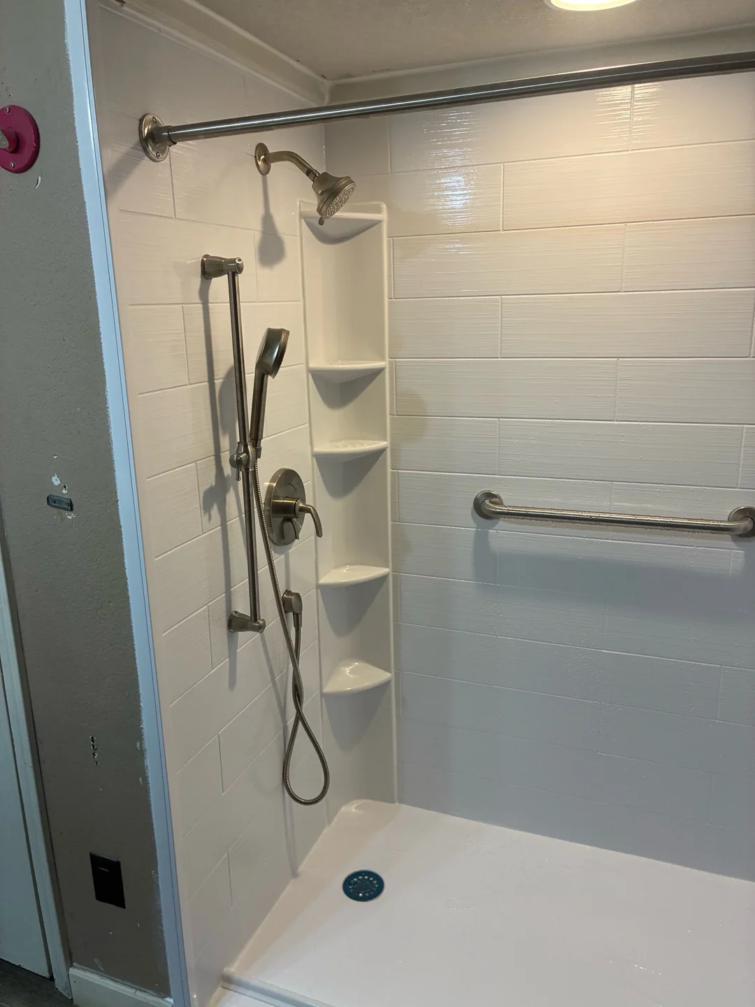 After photo of a shower remodeling in Malvern, AR