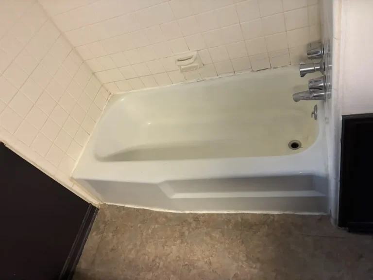 Before Tub to Shower Conversion in Norman, OK