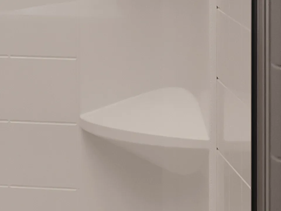 Soap dish — A compact place for soap and smaller everyday essentials.