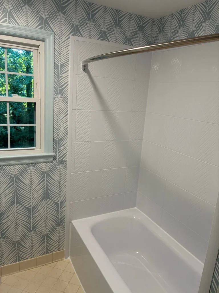 After photo of a bathtub remodeling in West Columbia, SC
