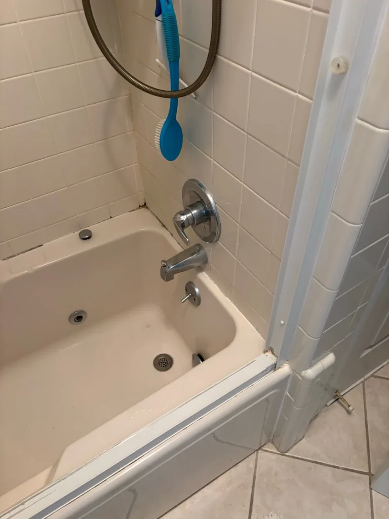 Before Tub to Shower Conversion in West Columbia, SC